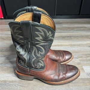 Ariat 39927 Heritage Stockman Western Cowboy Work Boots Men's Sz 11